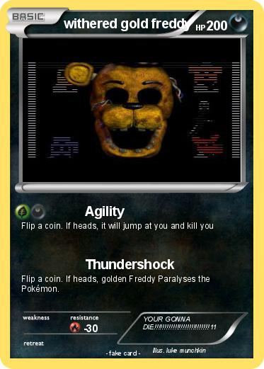 Pokemon withered gold freddy