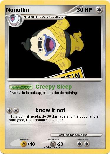 Pokemon Nonuttin