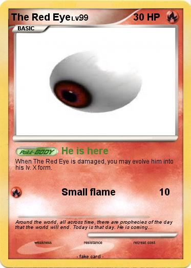 Pokemon The Red Eye