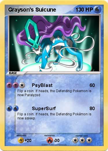 Pokemon Grayson's Suicune