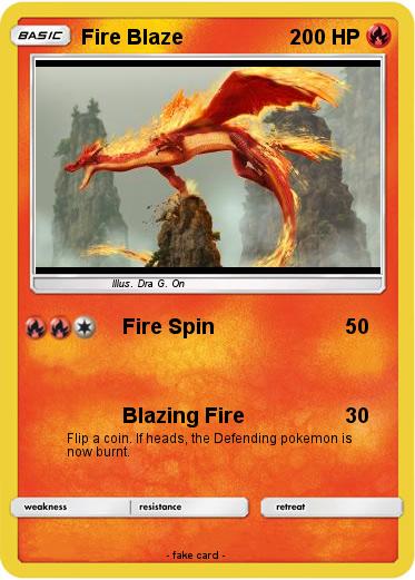 Pokemon Fire Blaze