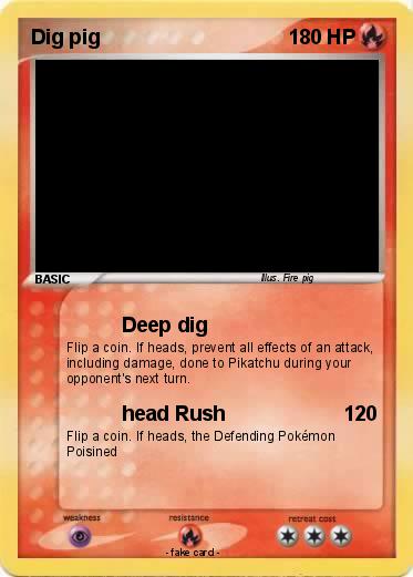 Pokemon Dig pig