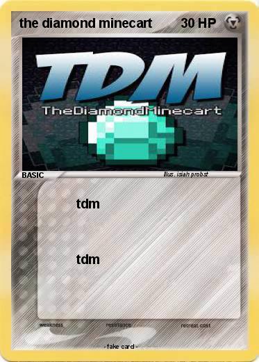 Pokemon the diamond minecart