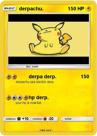 Pokemon derpachu.