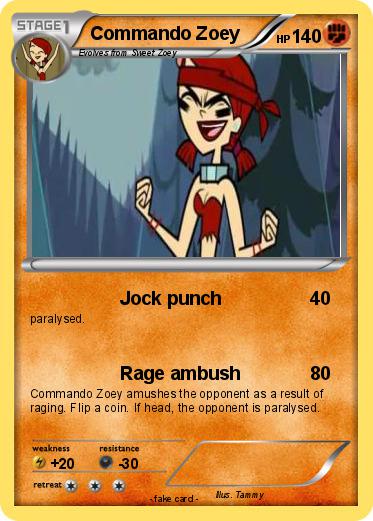 Pokemon Commando Zoey