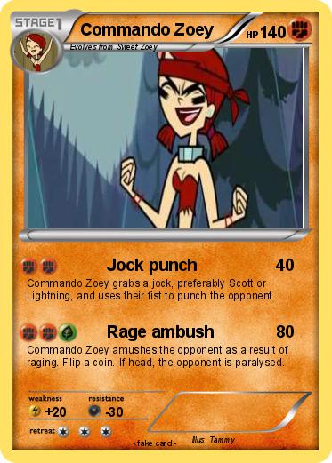 Pokemon Commando Zoey