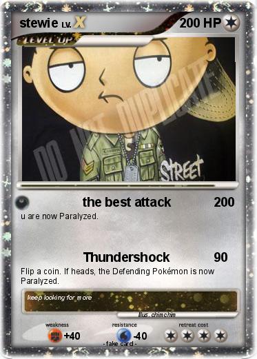 Pokemon stewie