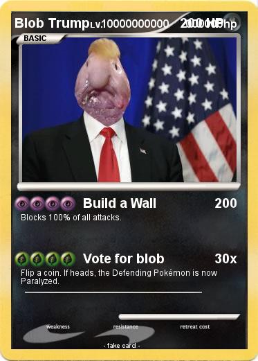 Pokemon Blob Trump