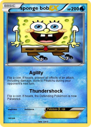 Pokemon sponge bob
