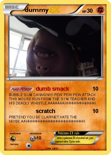 Pokemon dummy