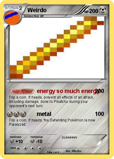 Pokemon Weirdo