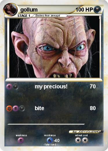 Pokemon gollum