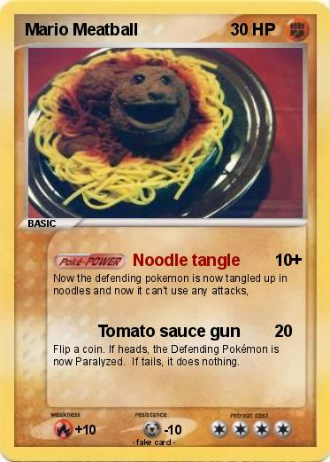 Pokemon Mario Meatball