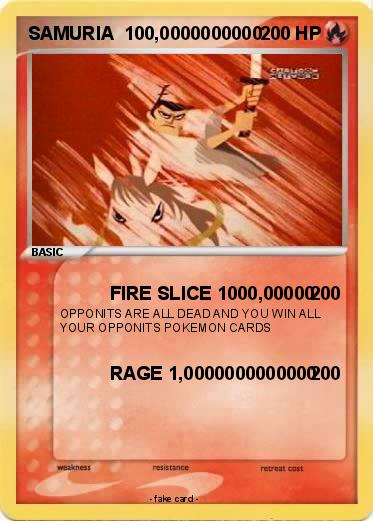 Pokemon SAMURIA  100,0000000000