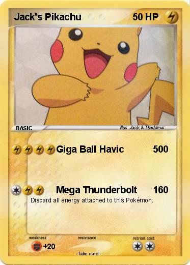Pokemon Jack's Pikachu