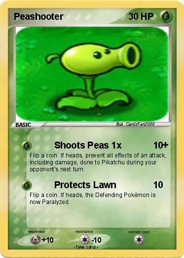 Pokemon Peashooter