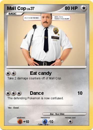 Pokemon Mall Cop