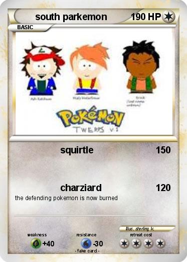 Pokemon south parkemon