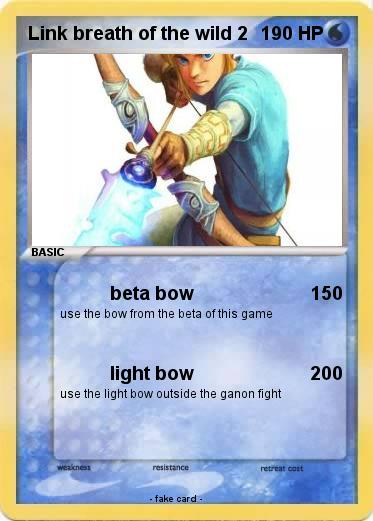 Pokemon Link breath of the wild 2