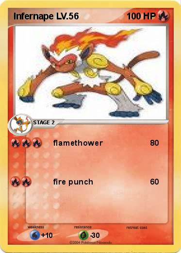Pokemon Infernape LV.56
