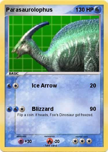 Pokemon Parasaurolophus