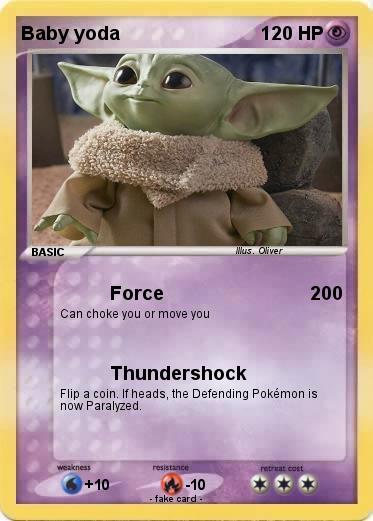 Pokemon Baby yoda