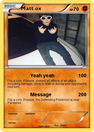 Pokemon Matt ox
