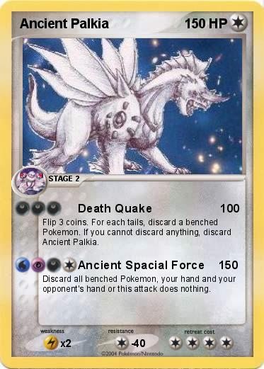 Pokemon Ancient Palkia