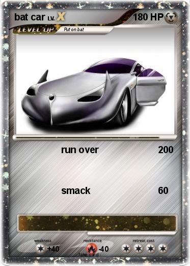 Pokemon bat car
