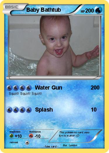 Pokemon Baby Bathtub