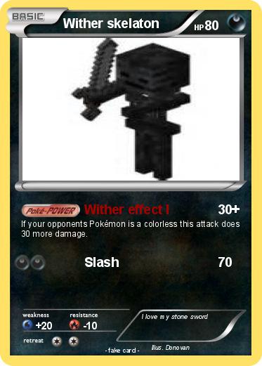 Pokemon Wither skelaton