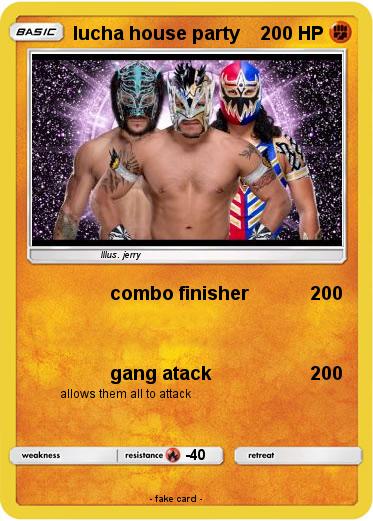 Pokemon lucha house party