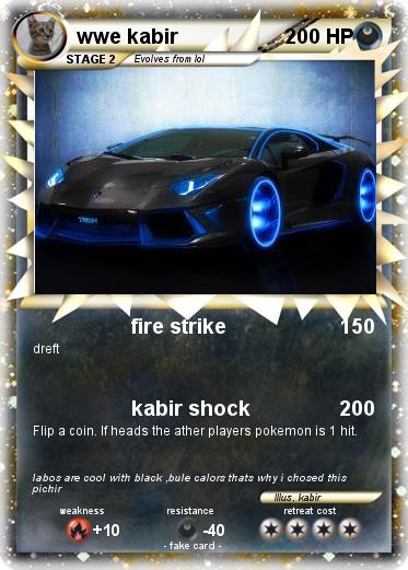 Pokemon wwe kabir