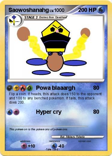 Pokemon Saowoshanahg