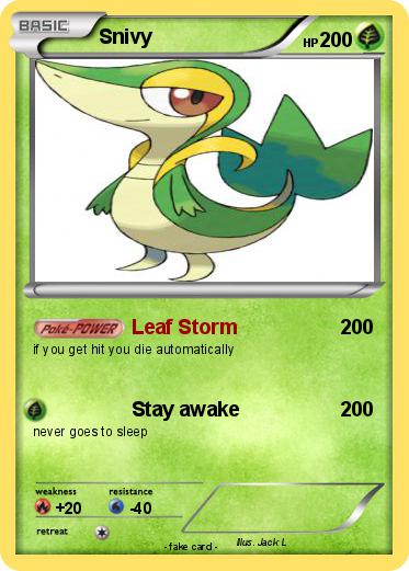 Pokemon Snivy