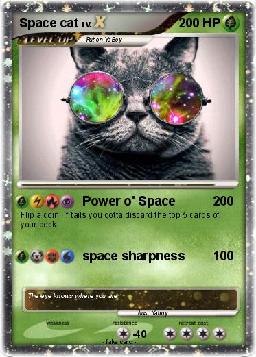 Pokemon Space cat