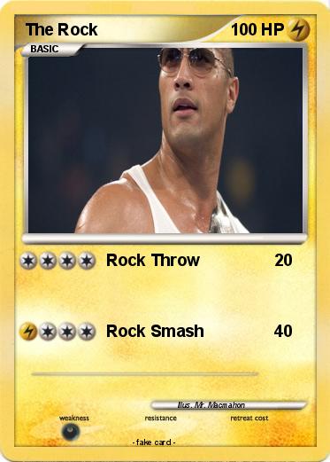 Pokemon The Rock