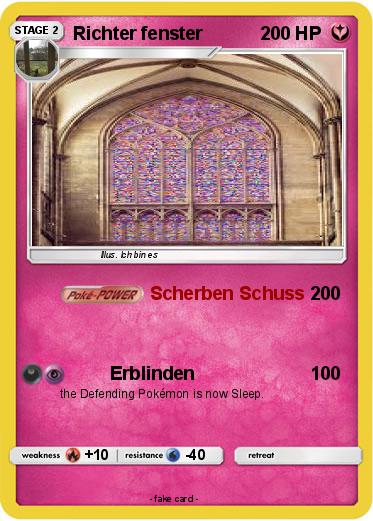 Pokemon Richter fenster