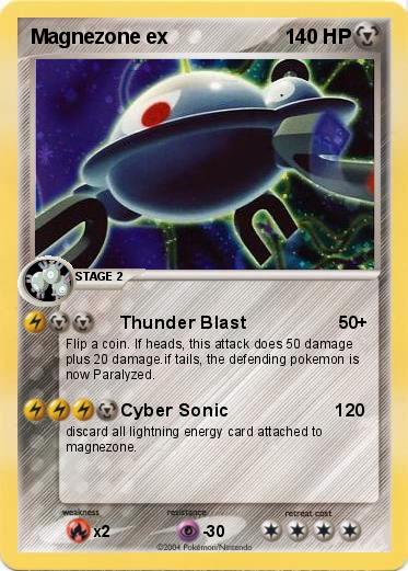 Pokemon Magnezone ex
