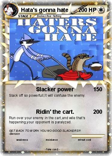 Pokemon Hata's gonna hate