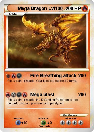 Pokemon Mega Dragon Lvl100