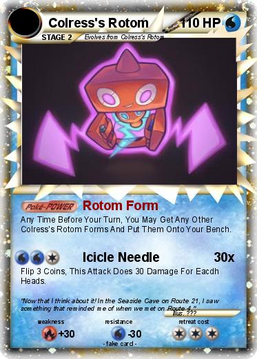 Pokemon Colress's Rotom