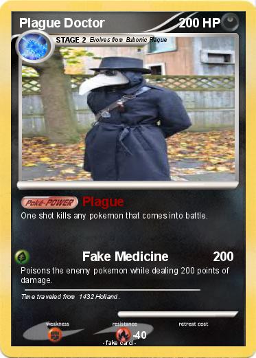 Pokemon Plague Doctor