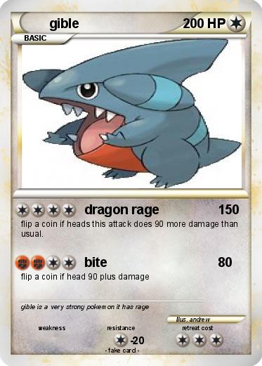 Pokemon gible