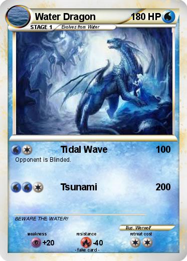 Pokemon Water Dragon