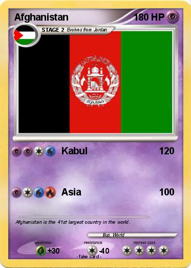 Pokemon Afghanistan