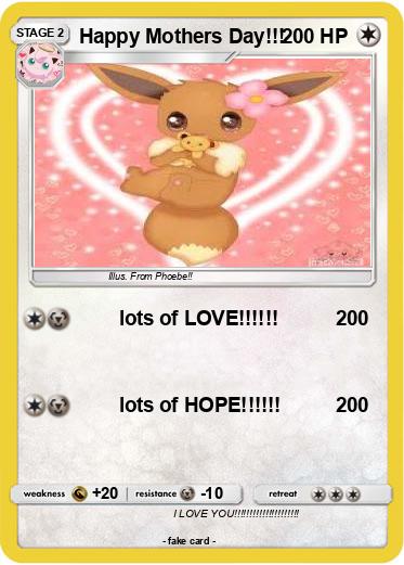 Pokemon Happy Mothers Day!!!