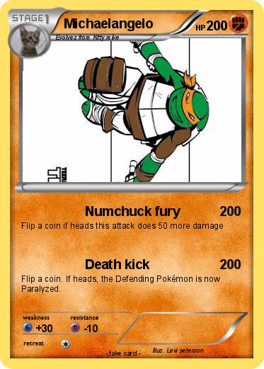 Pokemon Michaelangelo