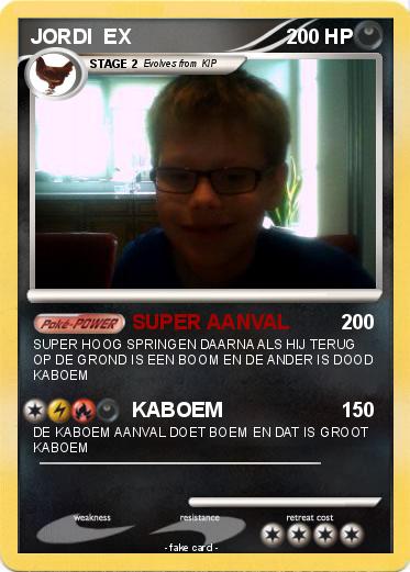 Pokemon JORDI  EX