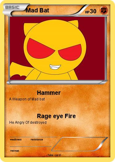 Pokemon Mad Bat